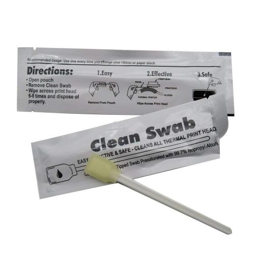 IPA-Solution Presaturated Swabs,  4" handle, 10 pieces per kit