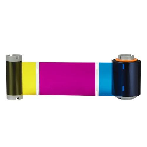 [DISCONTINUED BY FARGO] Fargo HDP6600 YMCKH Full-color ribbon with resin black and a heat seal panel – 600 images