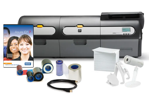 Zebra ZXP Series 7 Dual Sided ID Card System with Dual-Sided Lamination